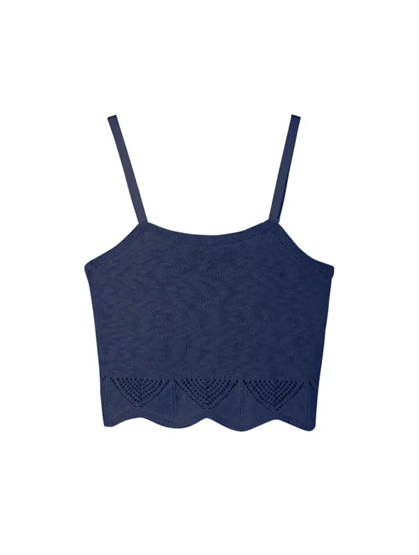Frye Crochet Hem Tank sold by 89th & Madison