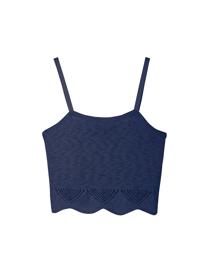 Frye Crochet Hem Tank sold by 89th & Madison