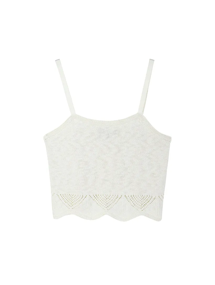 Frye Crochet Hem Tank sold by 89th & Madison product image thumbnail 3