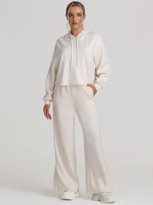 High-Rise Wide Leg Pants sold by 89th & Madison