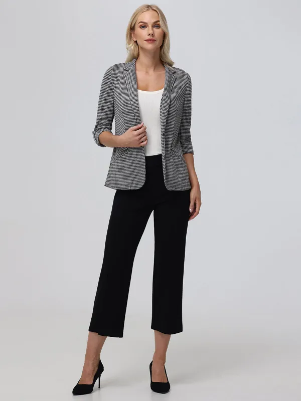 Crop Wide Leg Ponte Pants sold by 89th & Madison