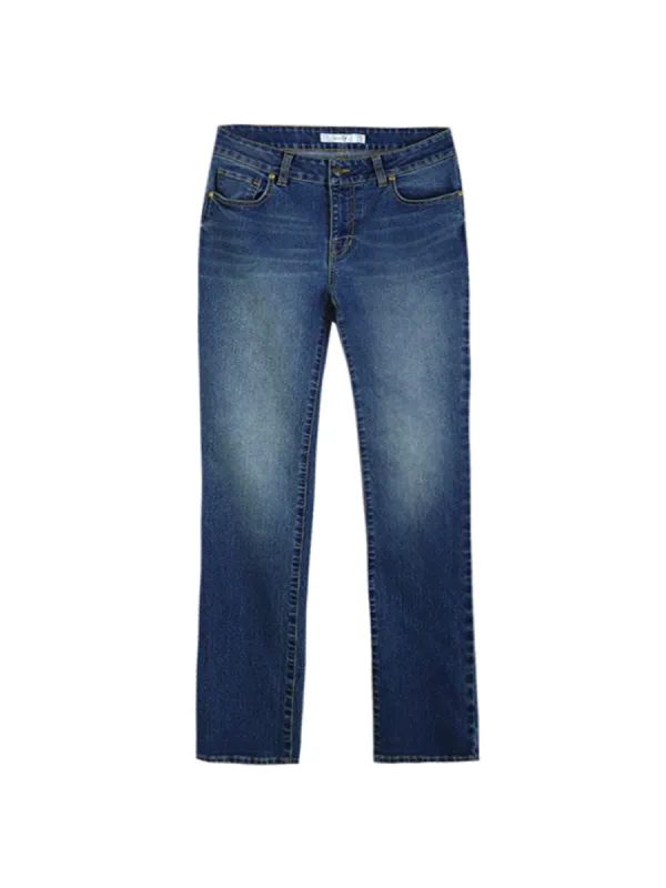 Mid-Rise Slim Boot Jeans sold by 89th & Madison