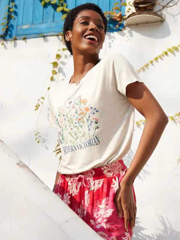 Modern Victorian Graphic Tee sold by 89th & Madison