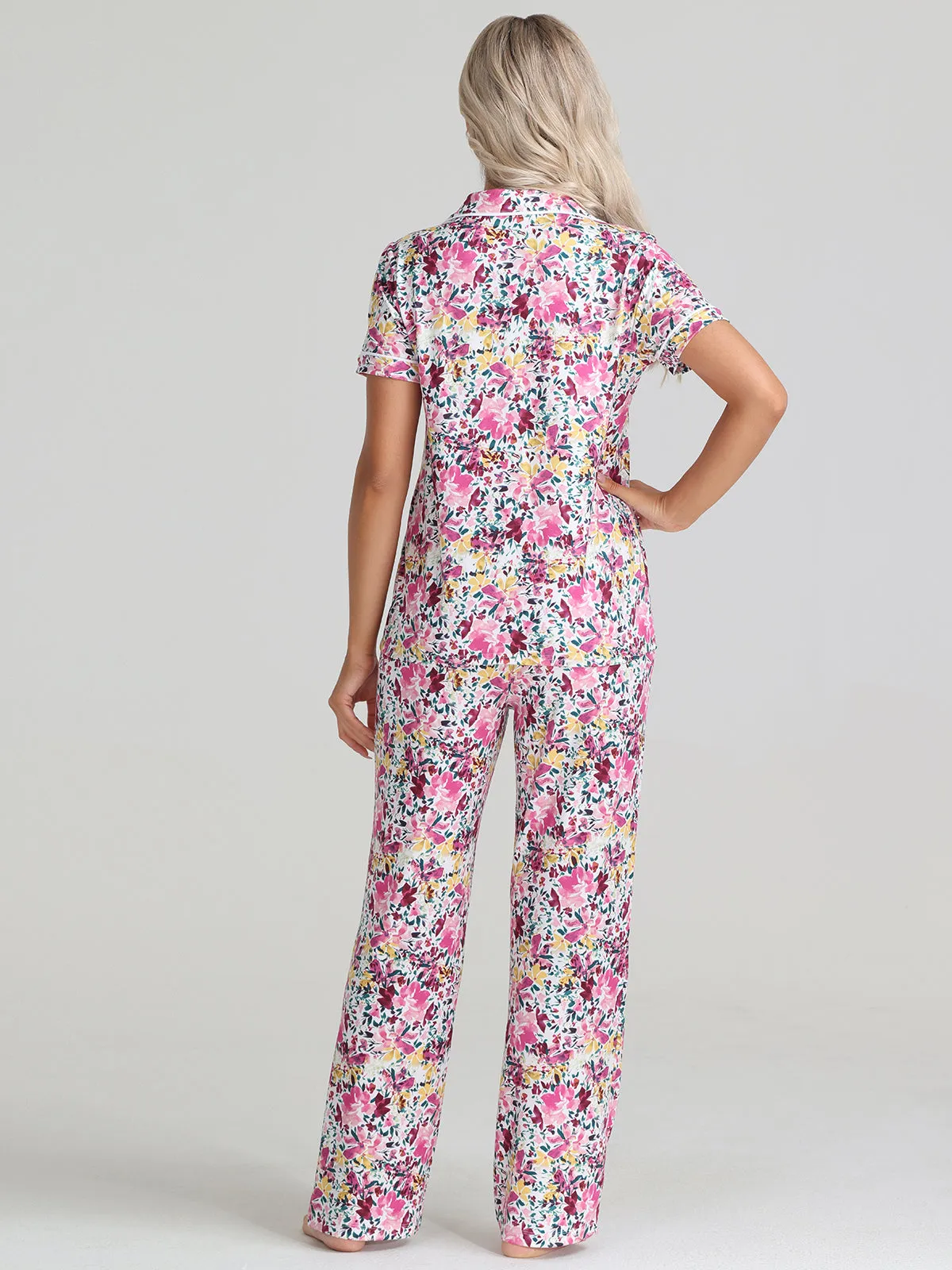 Floral Pajamas Set sold by 89th & Madison product image thumbnail 3