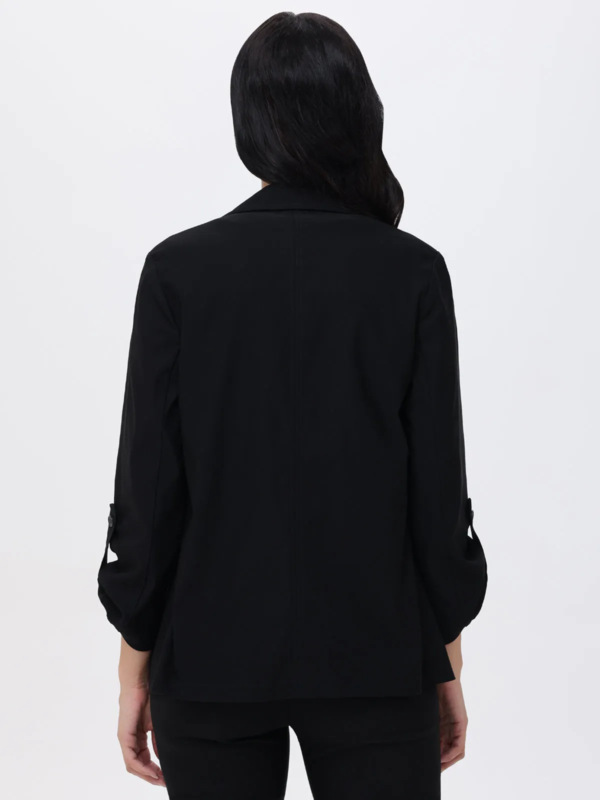 Rolled Sleeve Blazer sold by 89th & Madison product image thumbnail 3