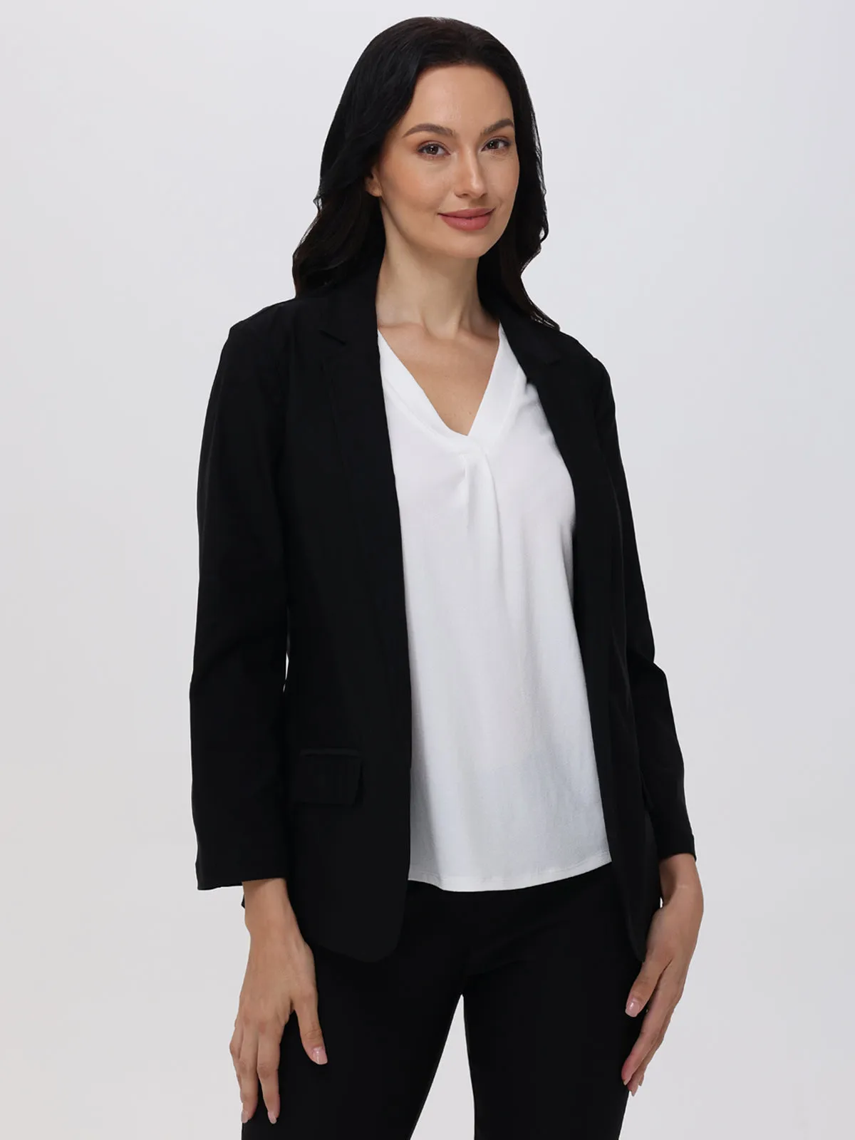 Rolled Sleeve Blazer sold by 89th & Madison product image thumbnail 2