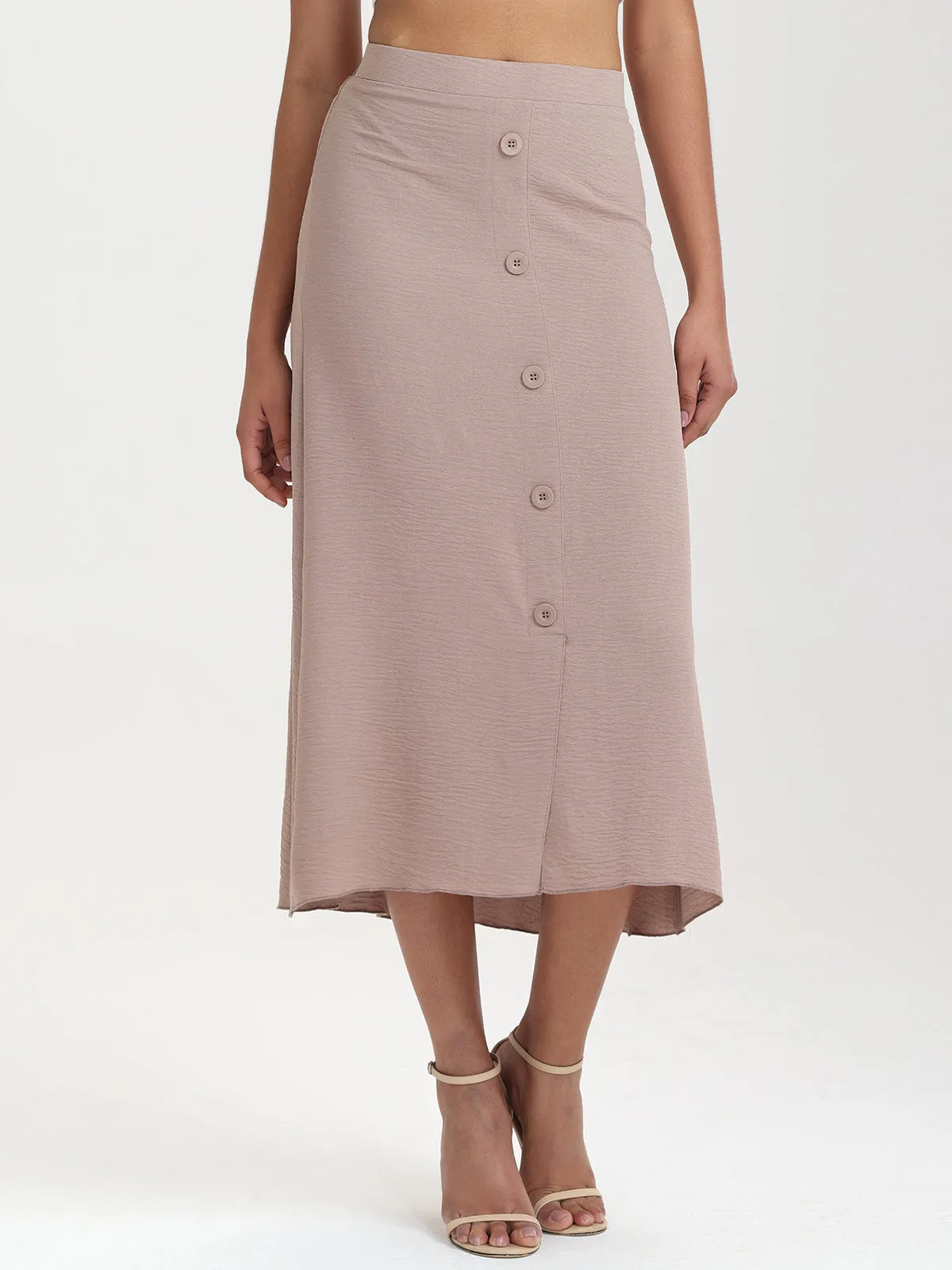 Button Front Maxi Skirt sold by 89th & Madison product image thumbnail 2