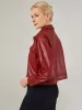 Faux Leather Shacket sold by 89th & Madison