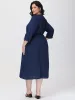 Plus 3/4 Sleeve Popover Dress sold by 89th & Madison