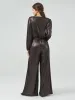 Metallic Wide Leg Jumpsuit sold by 89th & Madison