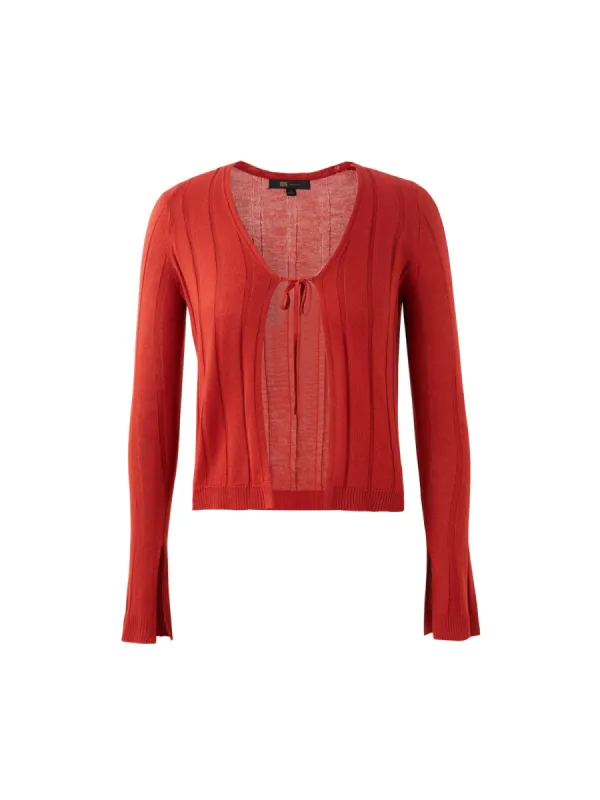 Tie Front Cardigan sold by 89th & Madison