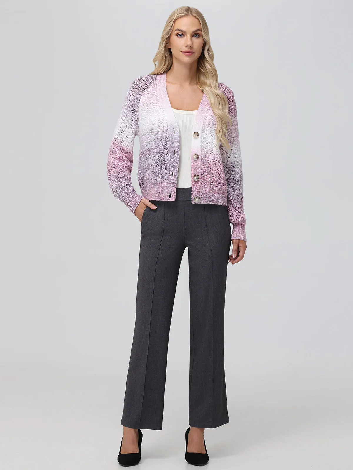 Pleated Kick Flare Pants sold by 89th & Madison