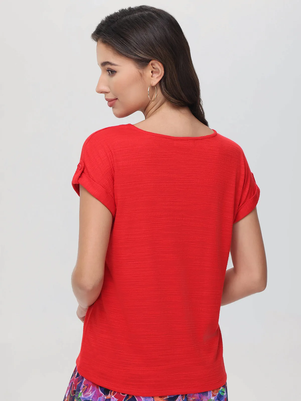 Drop Shoulder Knit Top sold by 89th & Madison product image thumbnail 2