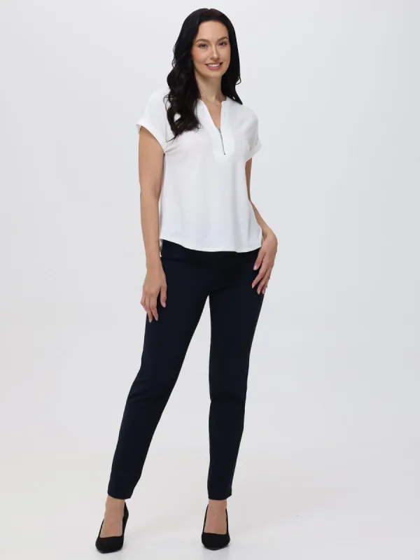 Petite Millennium Five Pocket Stretch Pants sold by 89th & Madison