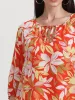 Floral Tie Neck Blouse sold by 89th & Madison