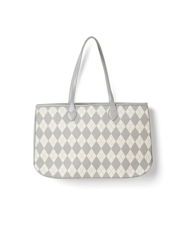 Argyle Pattern Tote Bag sold by 89th & Madison