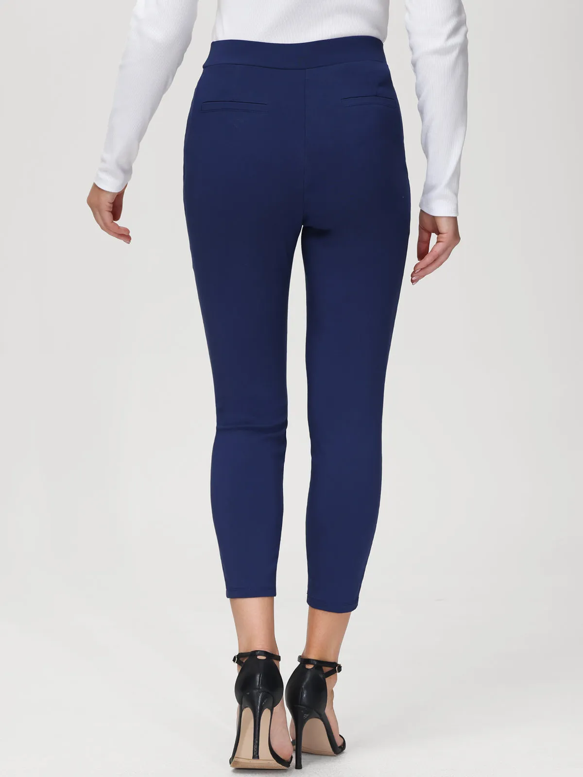 Petite High Waist Textured Dress Pants sold by 89th & Madison product image thumbnail 2