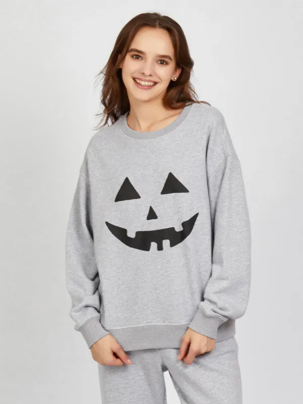 Jack O Lantern Graphic Sweatshirt sold by 89th & Madison