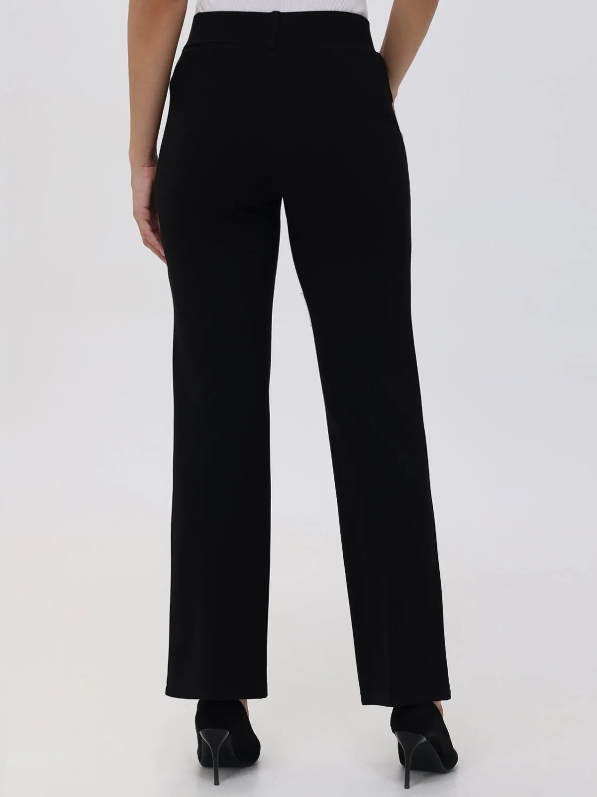 Petite Pleated Pull-On Little Black Pants sold by 89th & Madison product image thumbnail 3