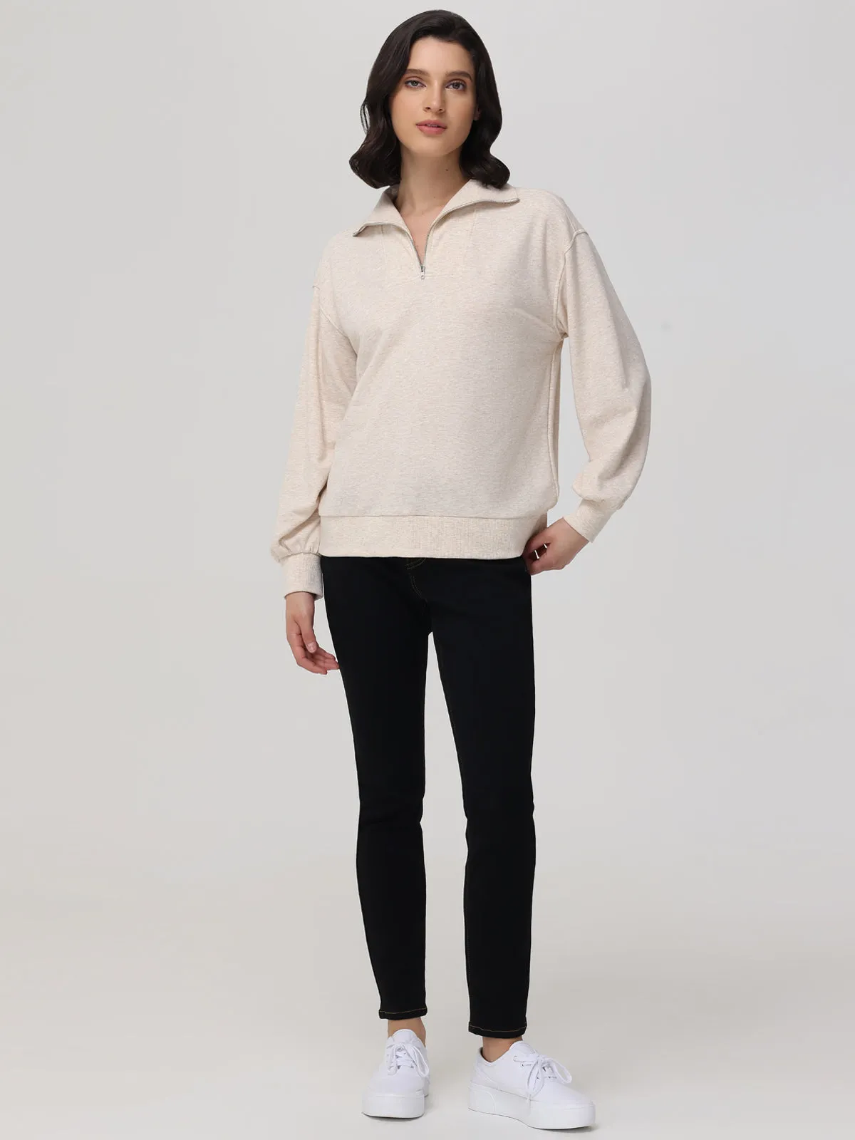 Quarter Zip Pullover sold by 89th & Madison product image thumbnail 5