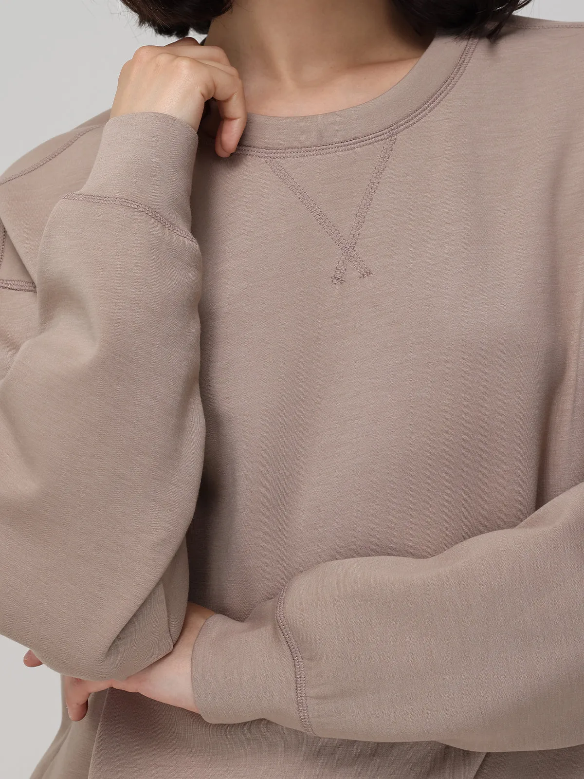 Crewneck Long Sleeve Sweatshirt sold by 89th & Madison product image thumbnail 4