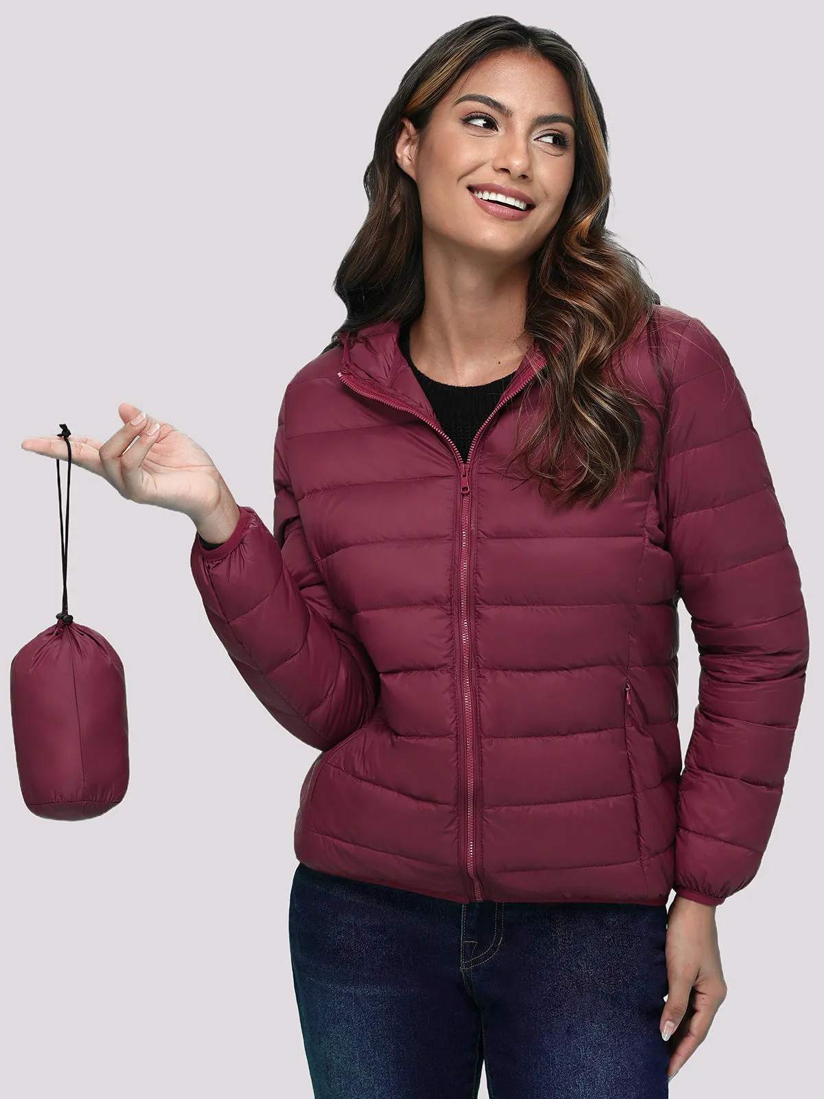 Lightweight Hooded Puffer Jacket sold by 89th & Madison