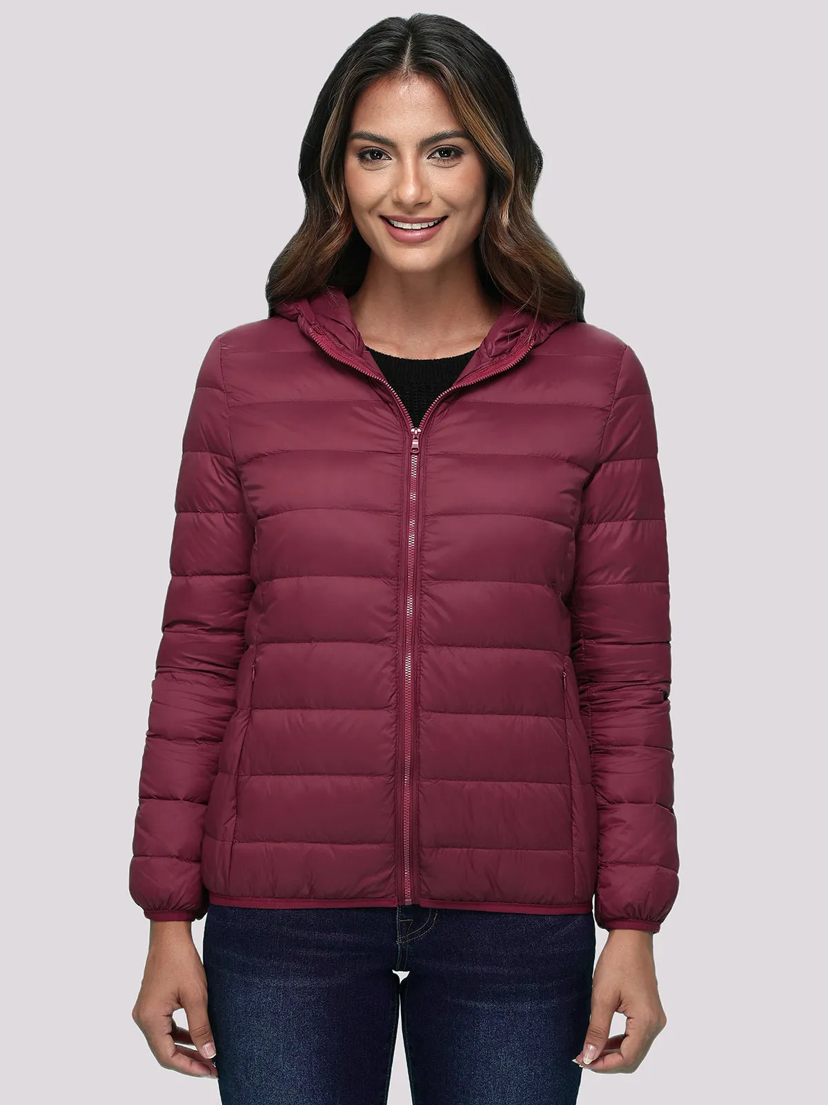 Lightweight Hooded Puffer Jacket sold by 89th & Madison product image thumbnail 3