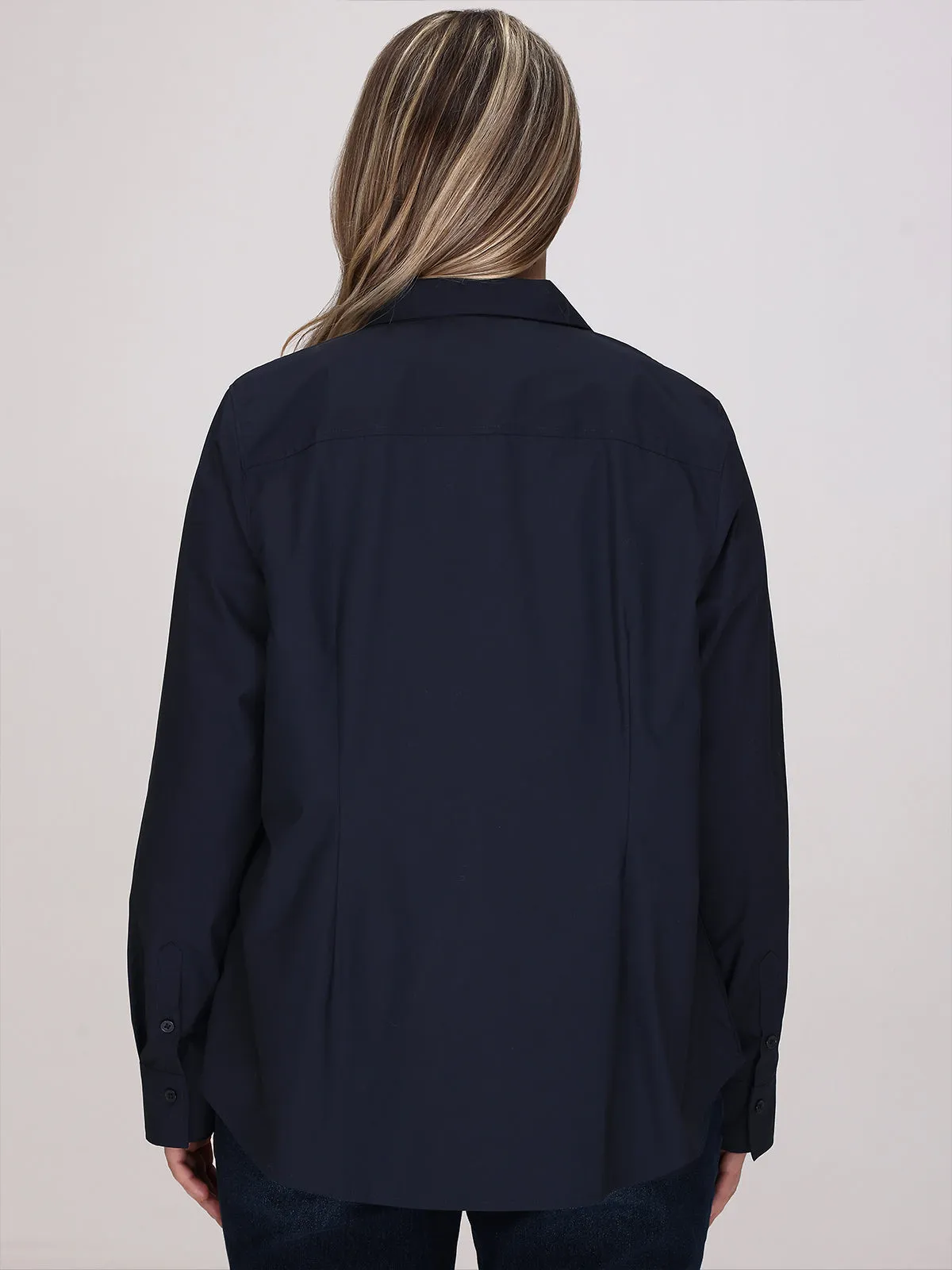 Plus Collared Button Up Shirt sold by 89th & Madison product image thumbnail 3