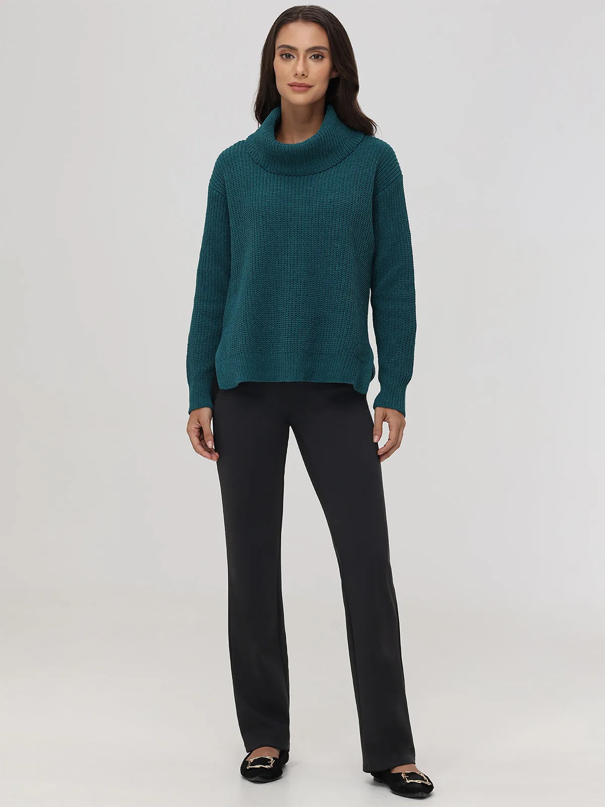 Ponte Bootcut Little Black Pants sold by 89th & Madison