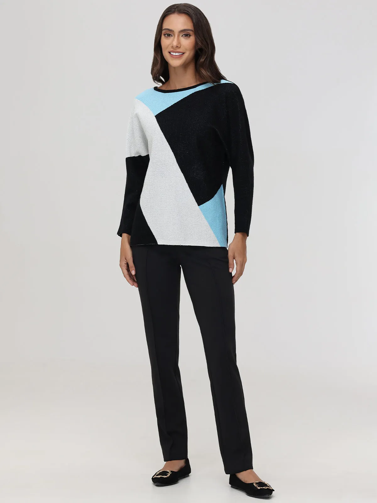 Ponte Pintuck Skinny Leg Little Black Pants sold by 89th & Madison