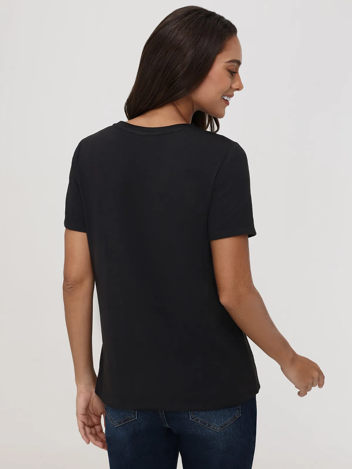 Joy Rhinestone Graphic Tee sold by 89th & Madison product image thumbnail 2