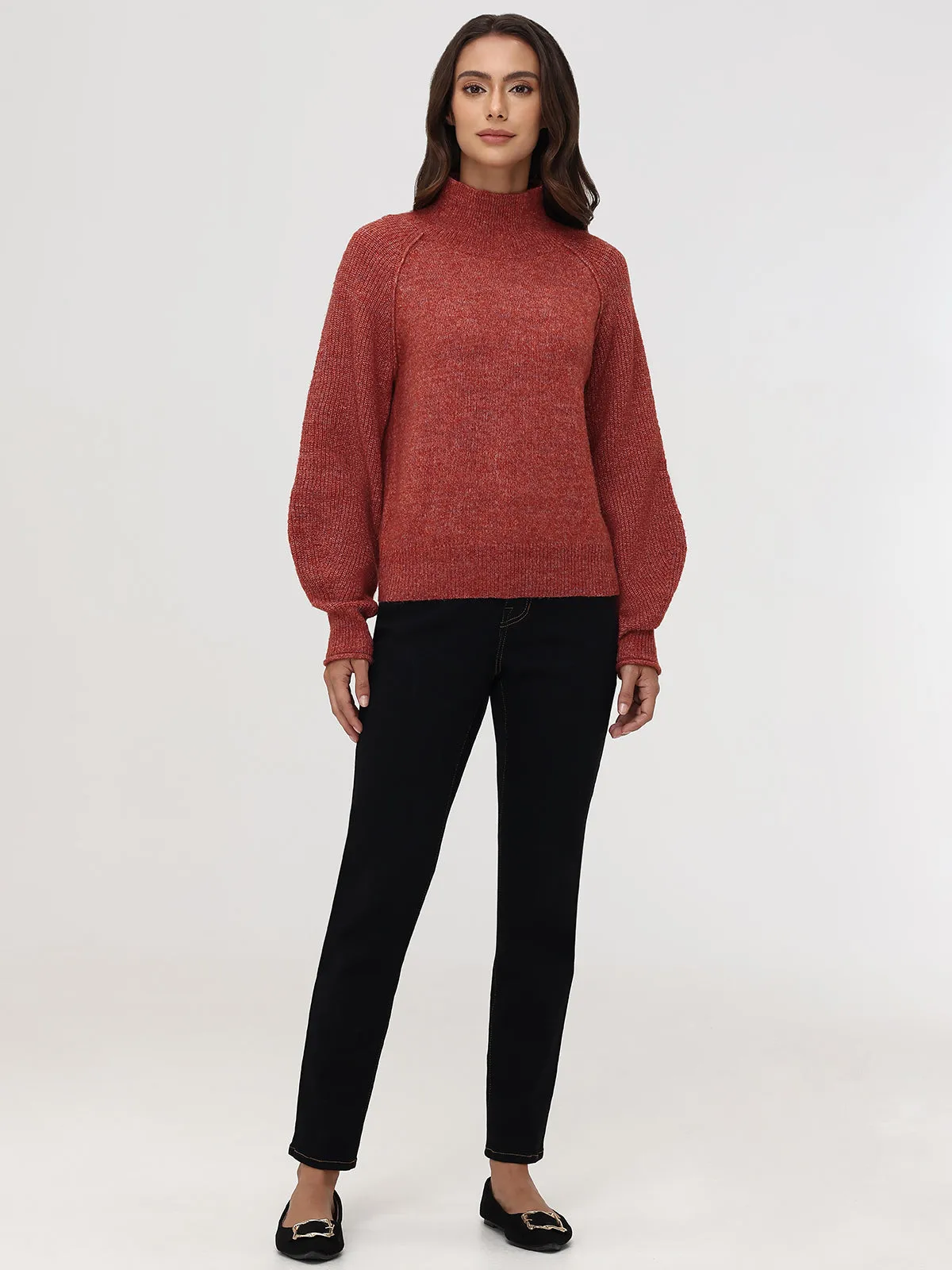 Funnel Neck Sweater sold by 89th & Madison product image thumbnail 5