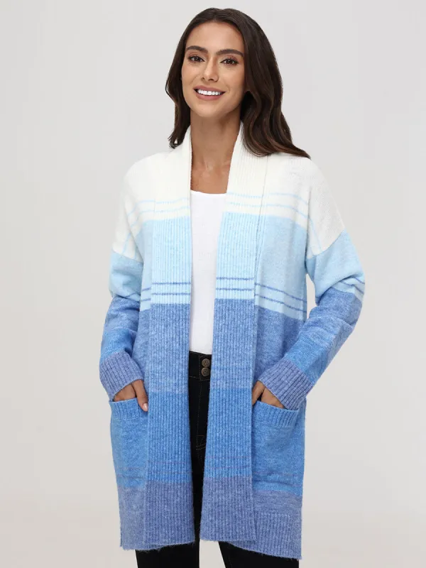 Ombre Stripe Cardigan sold by 89th & Madison