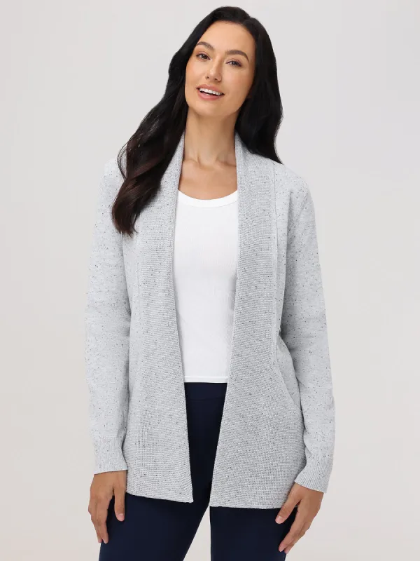 Fleck J-Pocket Cardigan sold by 89th & Madison