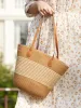 Straw Tote Bag sold by 89th & Madison