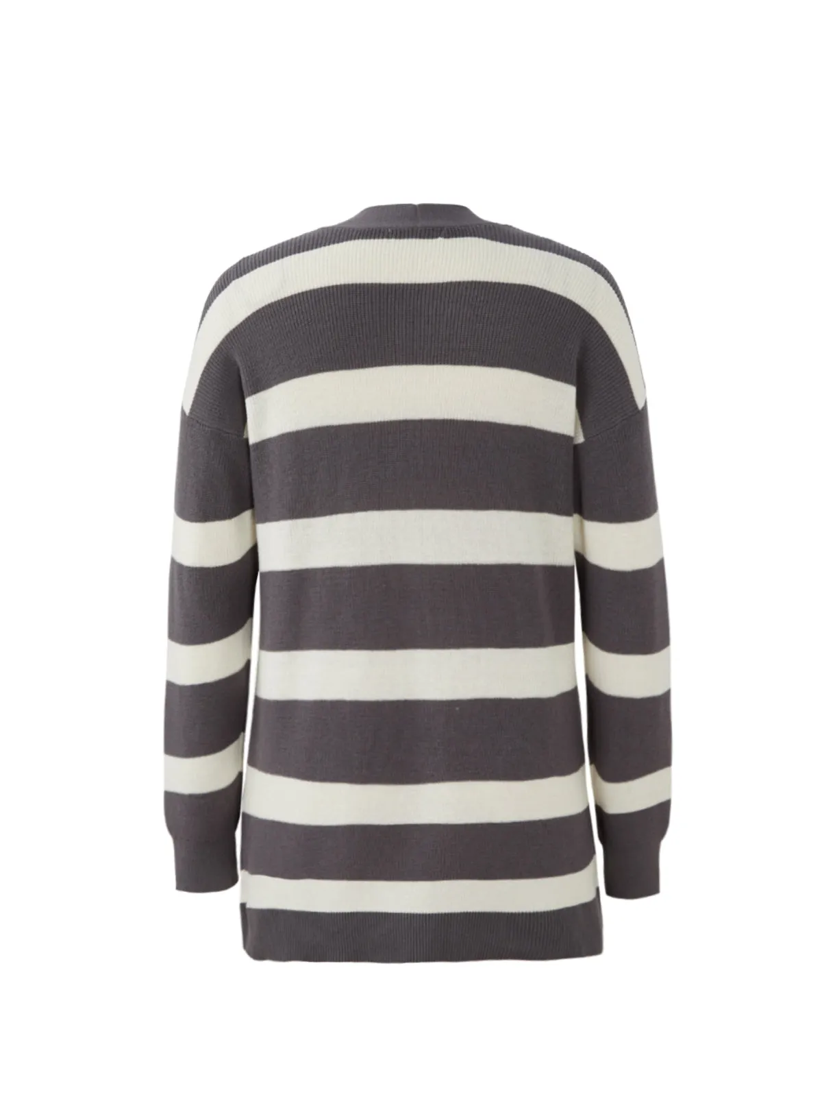 Striped Stitch Open Cardigan sold by 89th & Madison product image thumbnail 5