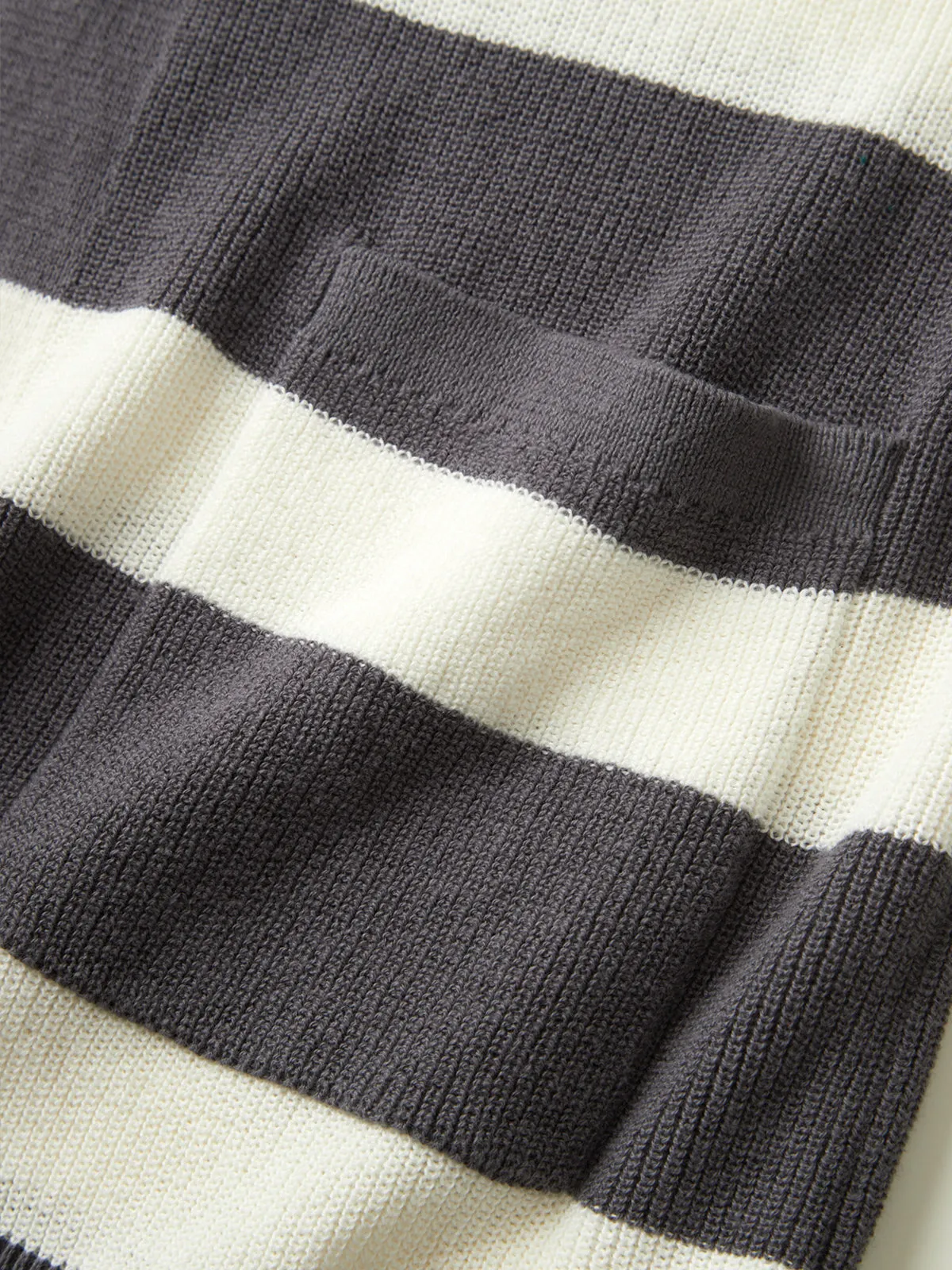 Striped Stitch Open Cardigan sold by 89th & Madison product image thumbnail 3