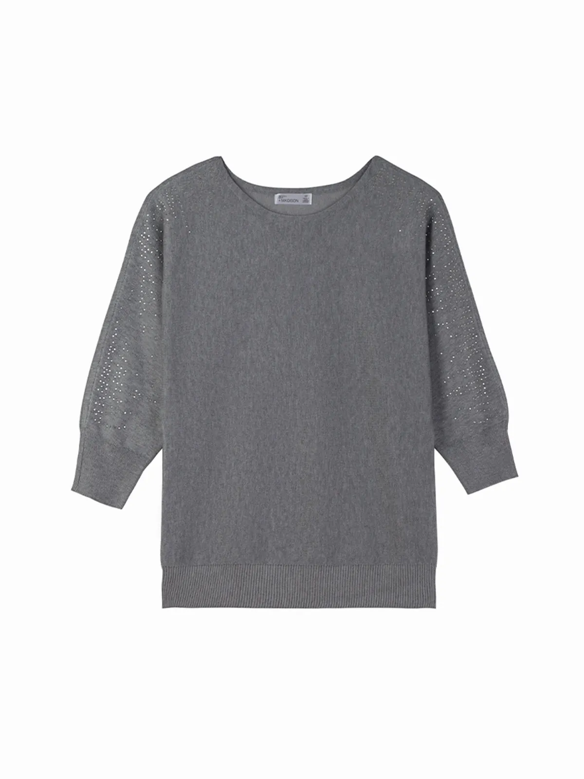 Embellished Sleeve Pullover sold by 89th & Madison