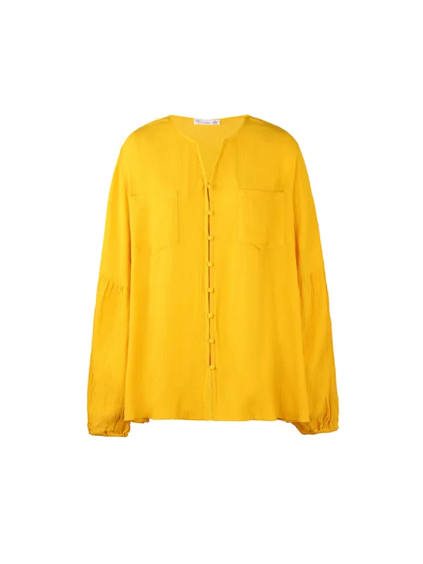 Plus Puff Sleeve Blouse sold by 89th & Madison