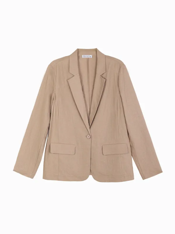 Linen Blazer sold by 89th & Madison