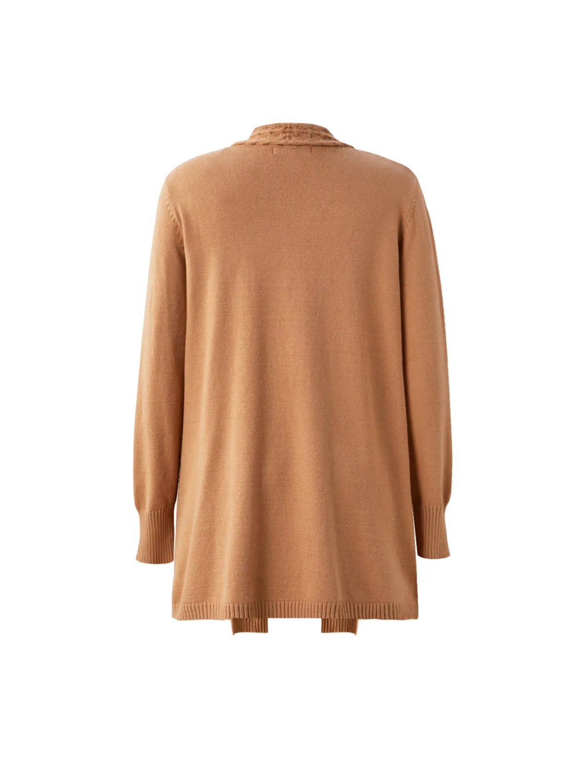 Wide Cable Placket Open Cardigan sold by 89th & Madison product image thumbnail 4