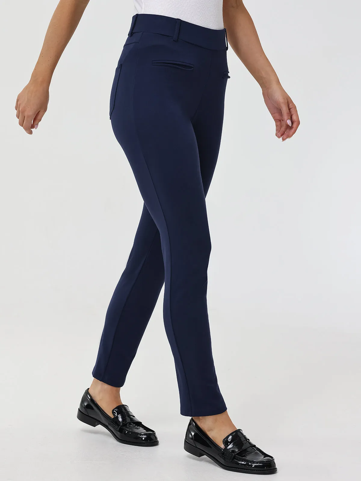 Mid Rise Skinny Ponte Pants sold by 89th & Madison product image thumbnail 4