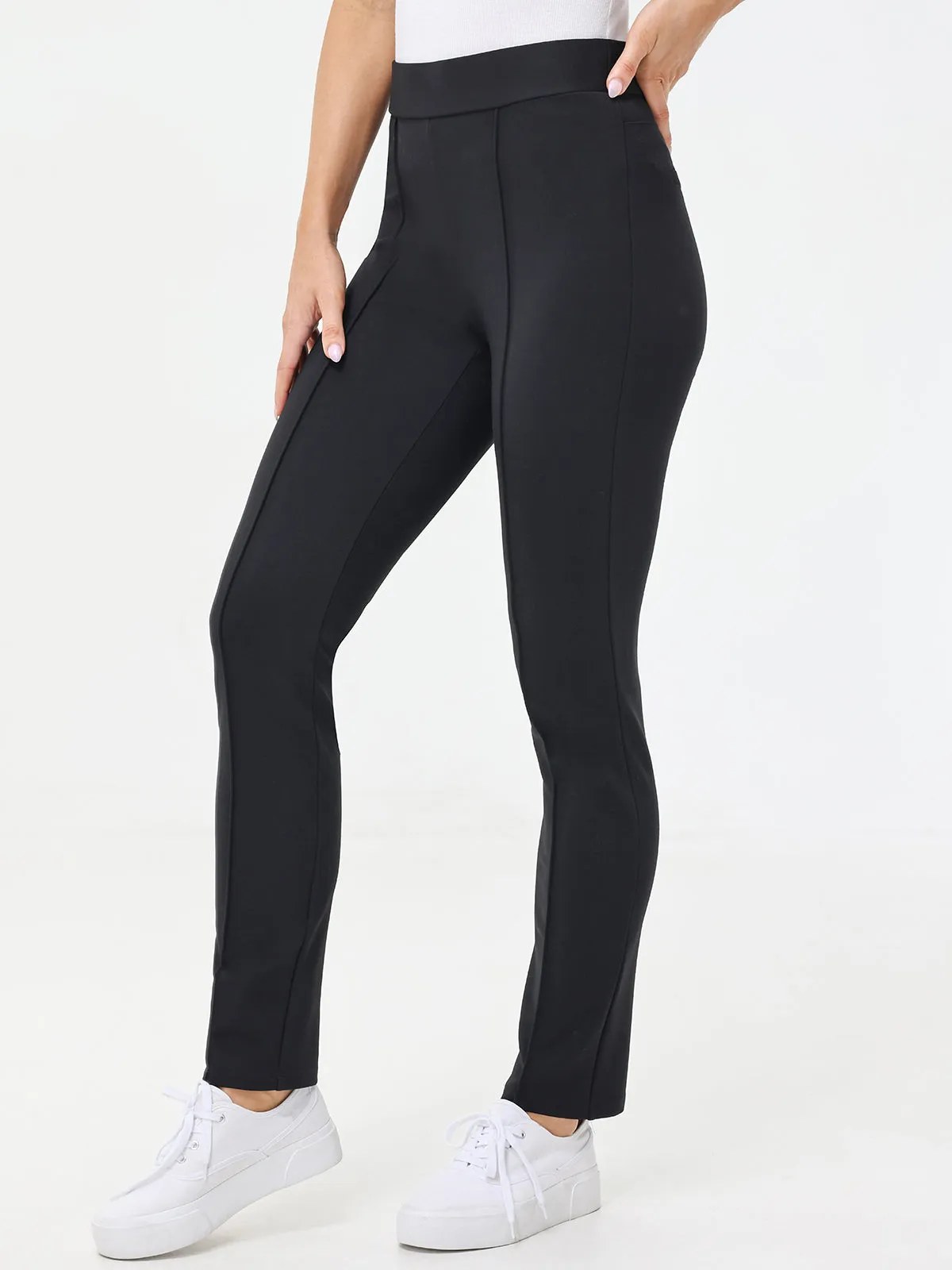 Pull-On Skinny Leg Little Black Pants sold by 89th & Madison product image thumbnail 3