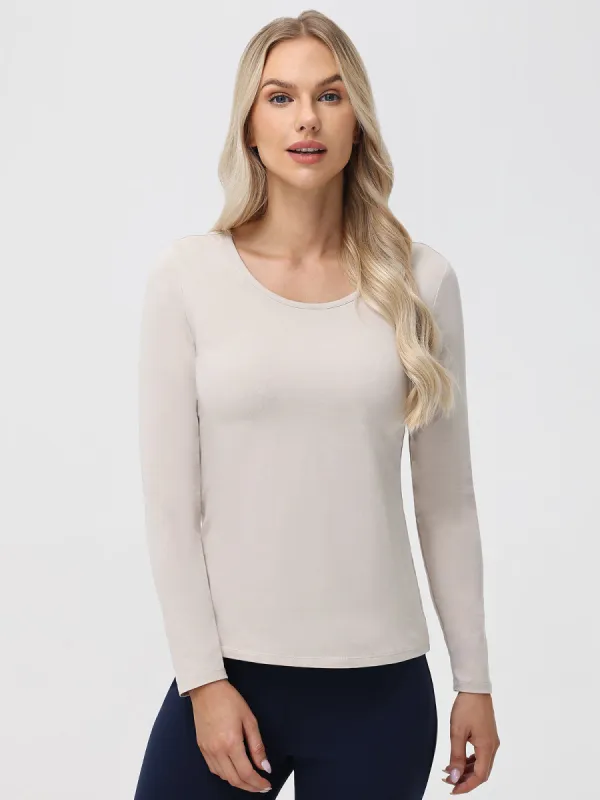Scoop Neck Slim Fit Tops sold by 89th & Madison