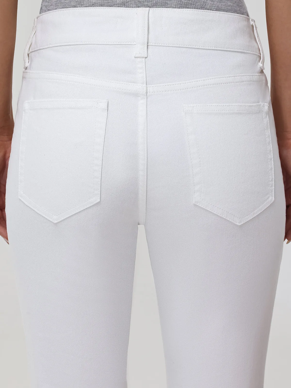 Bootcut Mid Rise Jean In Ivory sold by 89th & Madison product image thumbnail 5