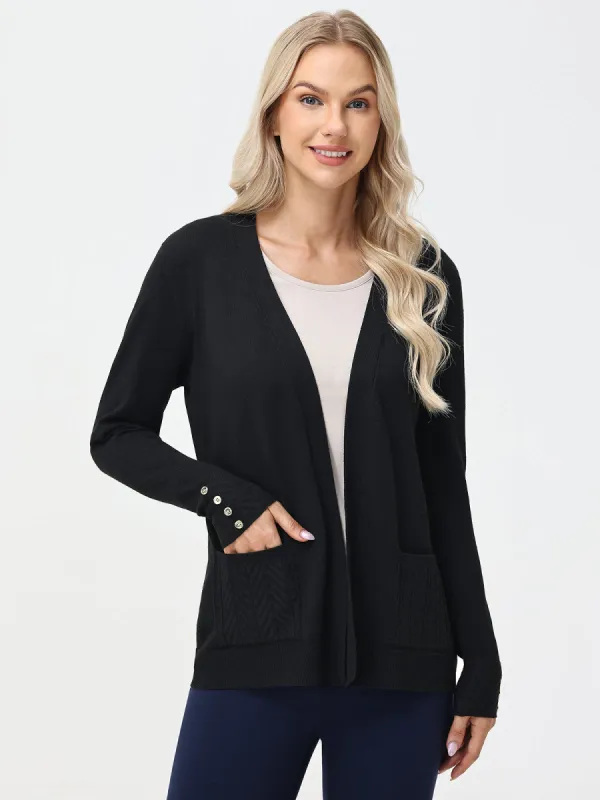 Chevron Open Front Cardigan sold by 89th & Madison