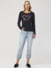 Sequin Heart Tee sold by 89th & Madison