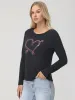 Sequin Heart Tee sold by 89th & Madison