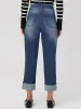 Cropped Straight Jean sold by 89th & Madison