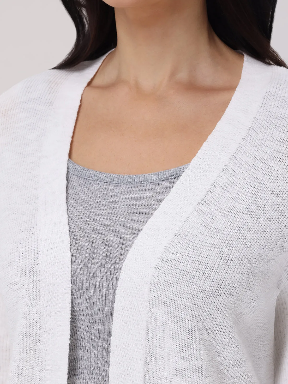 Open Front Long Cardigan sold by 89th & Madison product image thumbnail 4